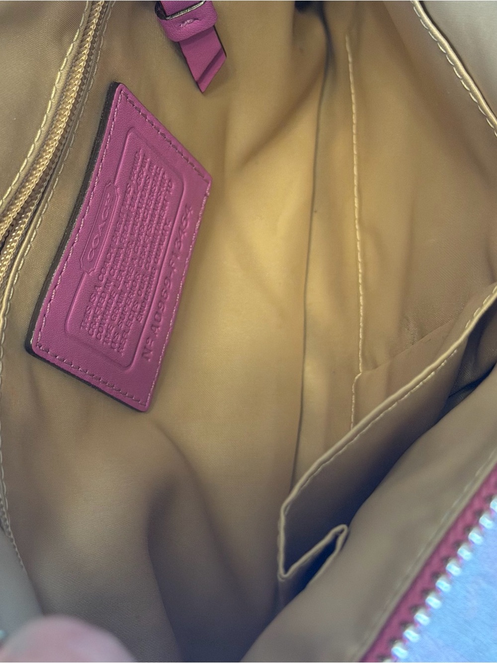 Coach Limited Ed. Berry/Sugar Plum Patent Leather Soho Chainlink Clutch
F13454 - Picture 7 of 13